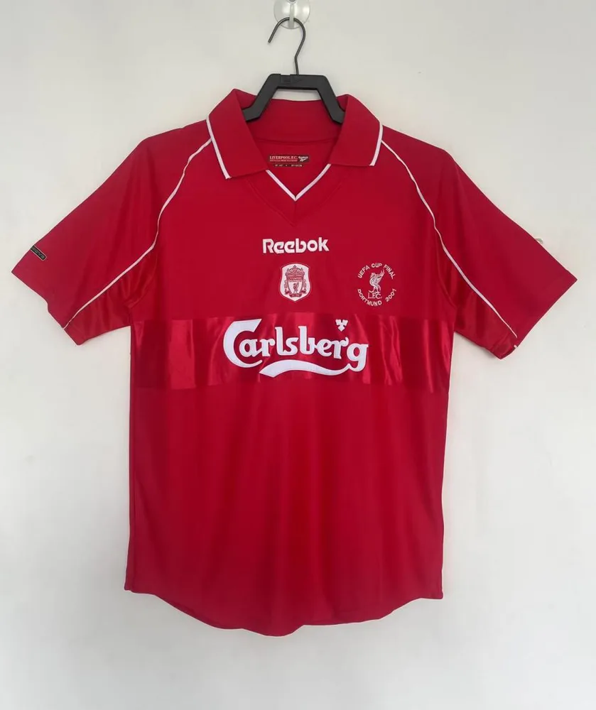 2000/2001 Retro Liverpool Home Football Jersey  — main view