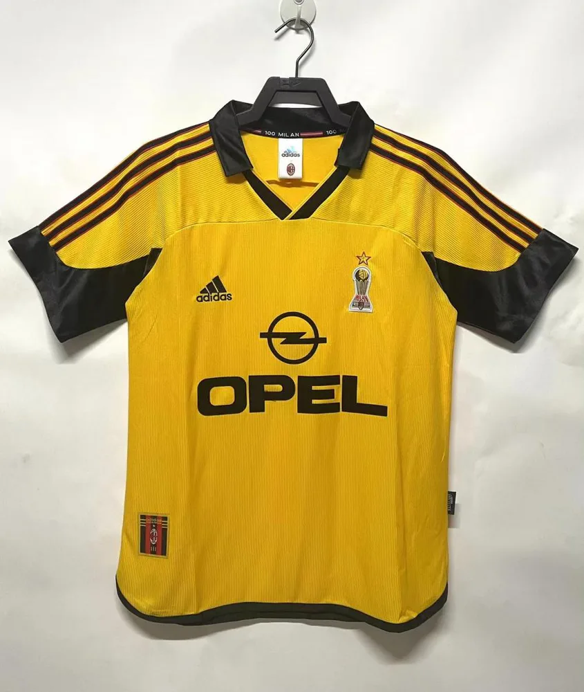 1999/2000 Rétro AC Milan Extérieur Maillot de Football  — main view