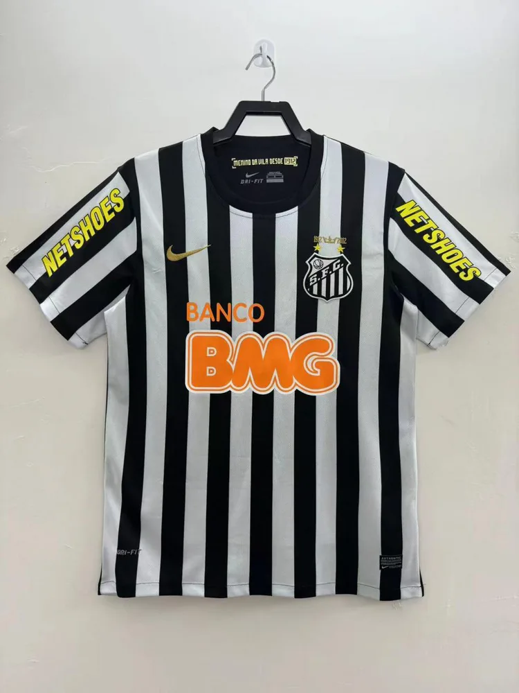 2012-2013 Retro Santos Away Soccer Jersey  — main view