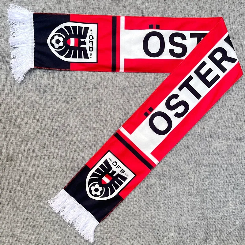 2026 World Cup Austria Fan Soccer Scarf — main view