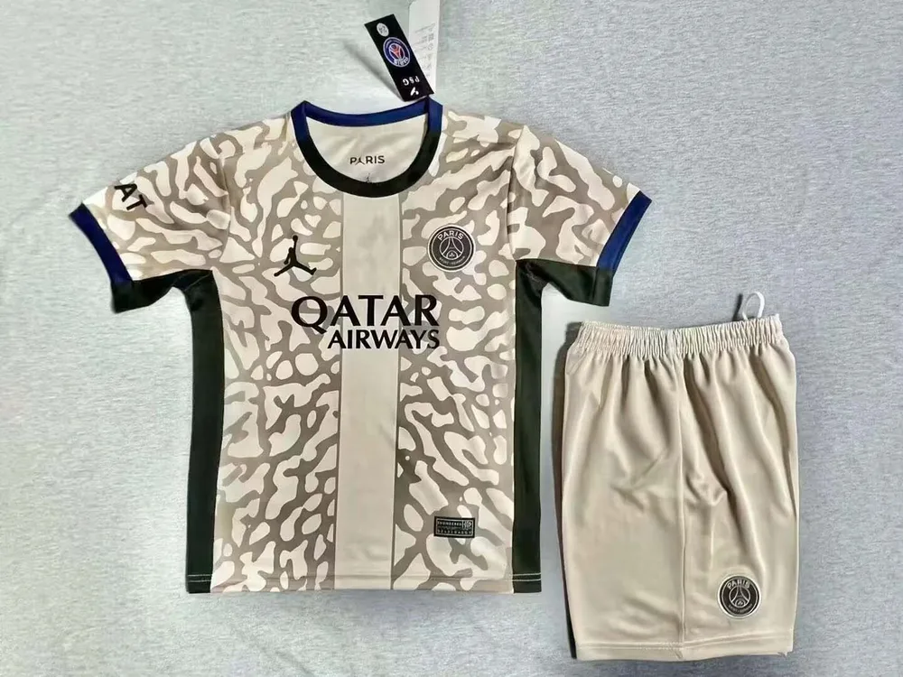 2023/2024 Psg Paris Saint-Germain Viertes Auswärts Fußballtrikot  Kindergröße — main view