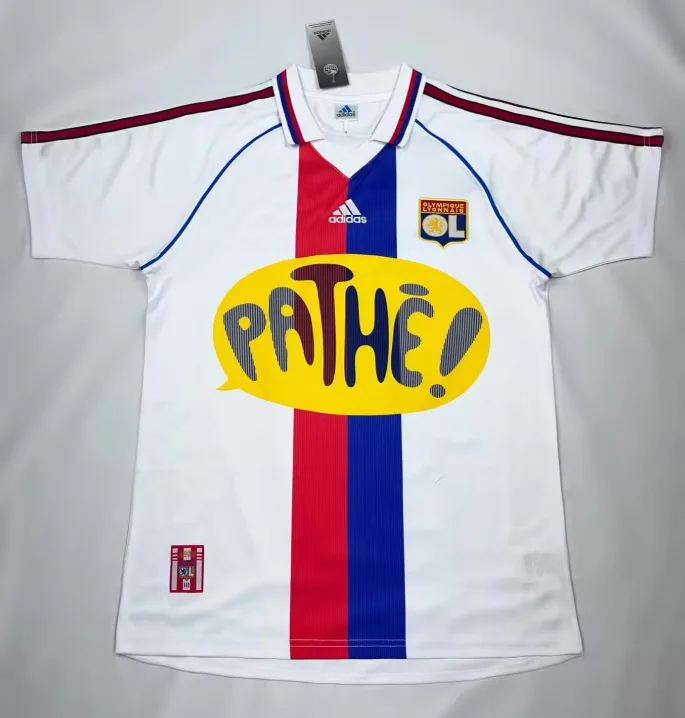 2000-2001 Maillot Domicile Rétro Lyonnais lande — main view