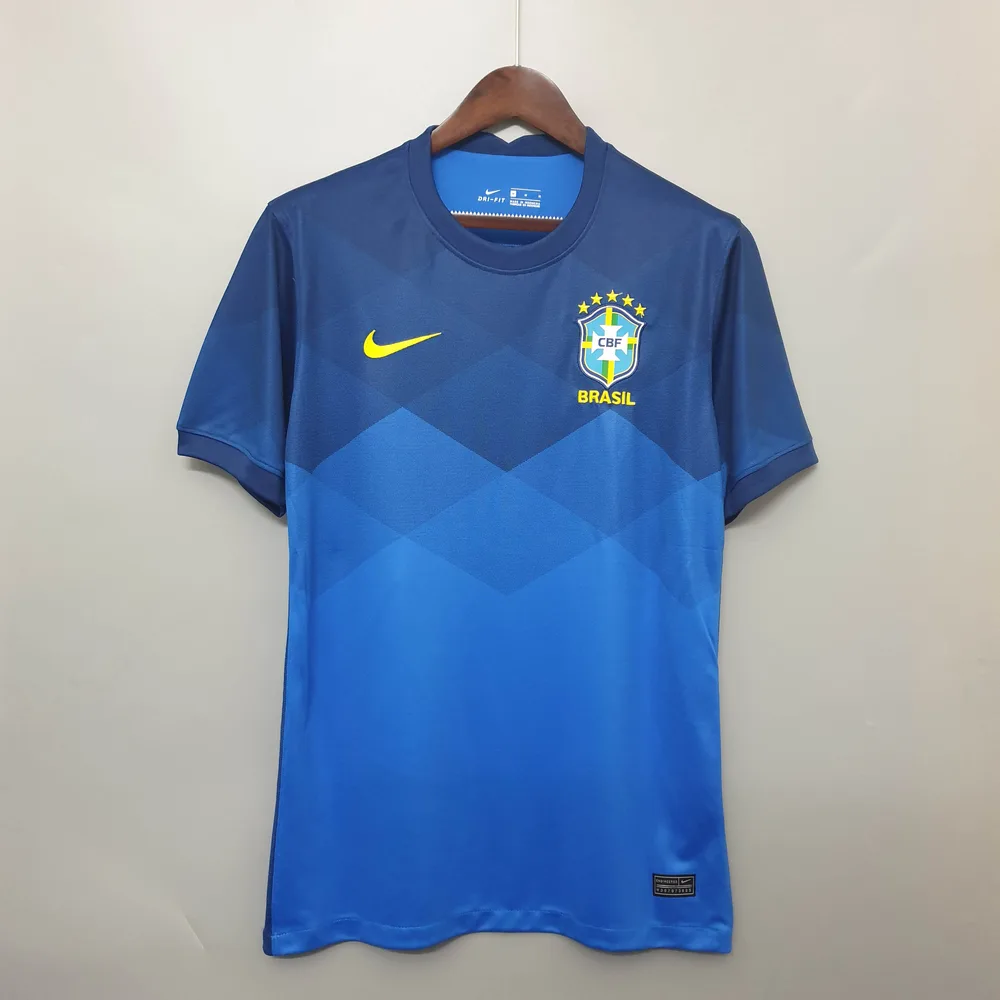 2020 Brazil Soccer Jersey Away — main view