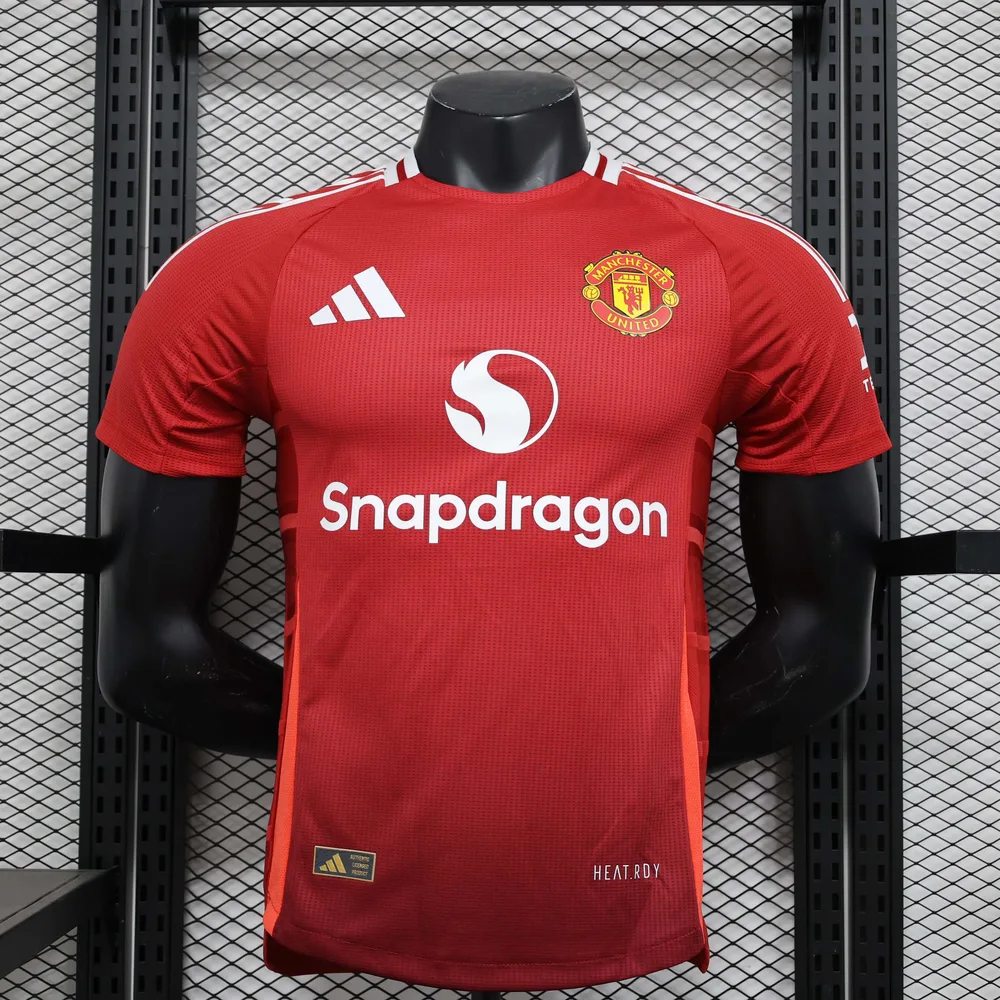 2024/2025 Player Version Manchester United Home Football Shirt  — main view