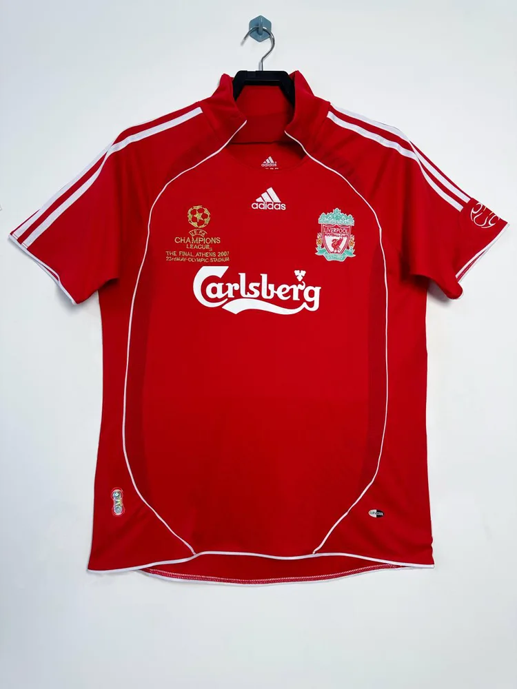 2006/2008 Retro Liverpool Camiseta de Local Versión Champions League  — main view