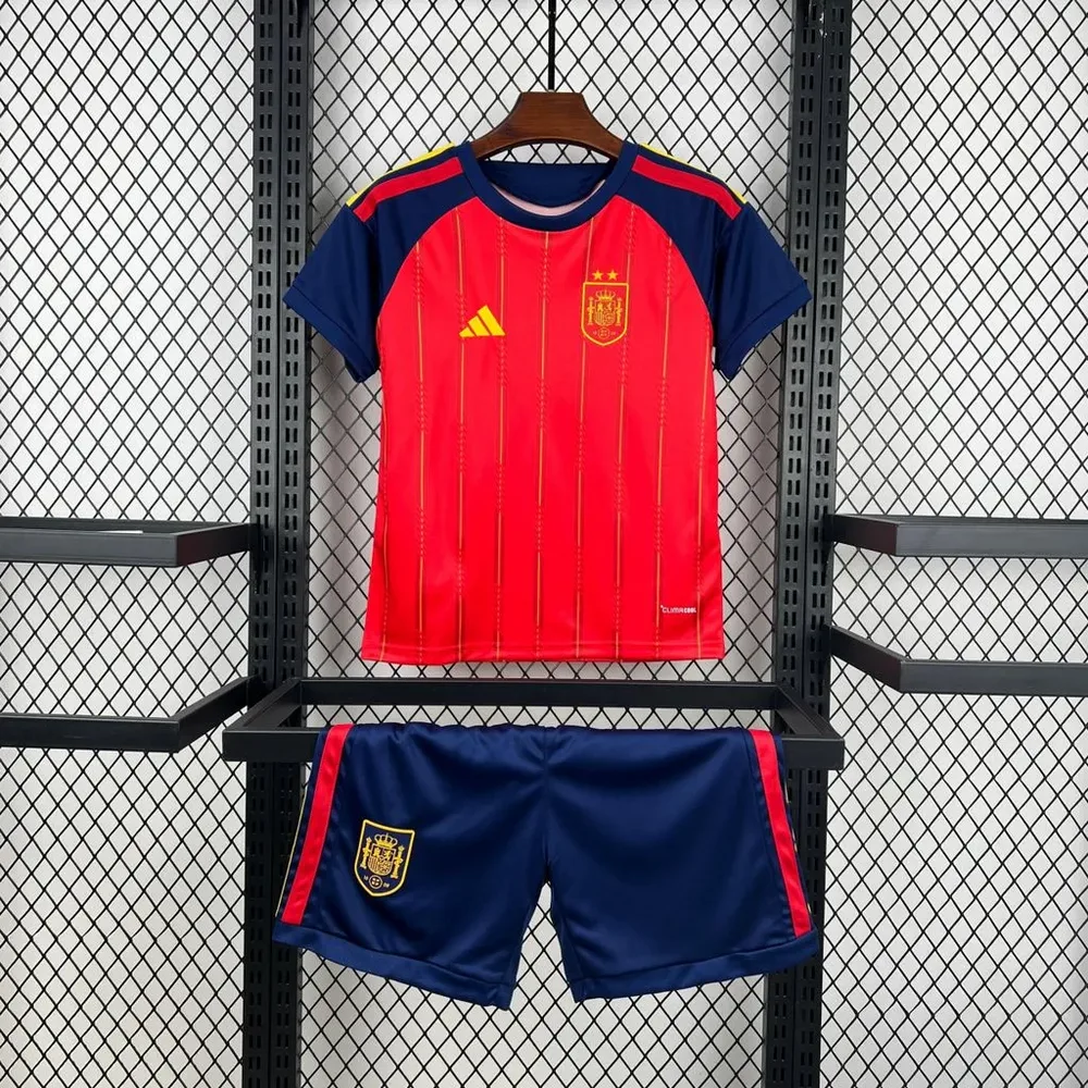 2026 Spain Home Football Shirt   Tamanho Infantil — main view