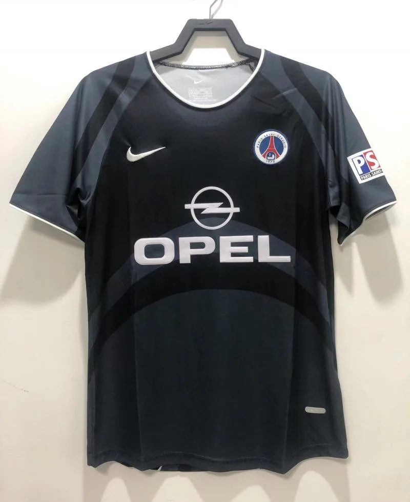 2001/2002 Retro Psg Paris Saint-Germain Drittes Auswärts Fußballtrikot  — main view