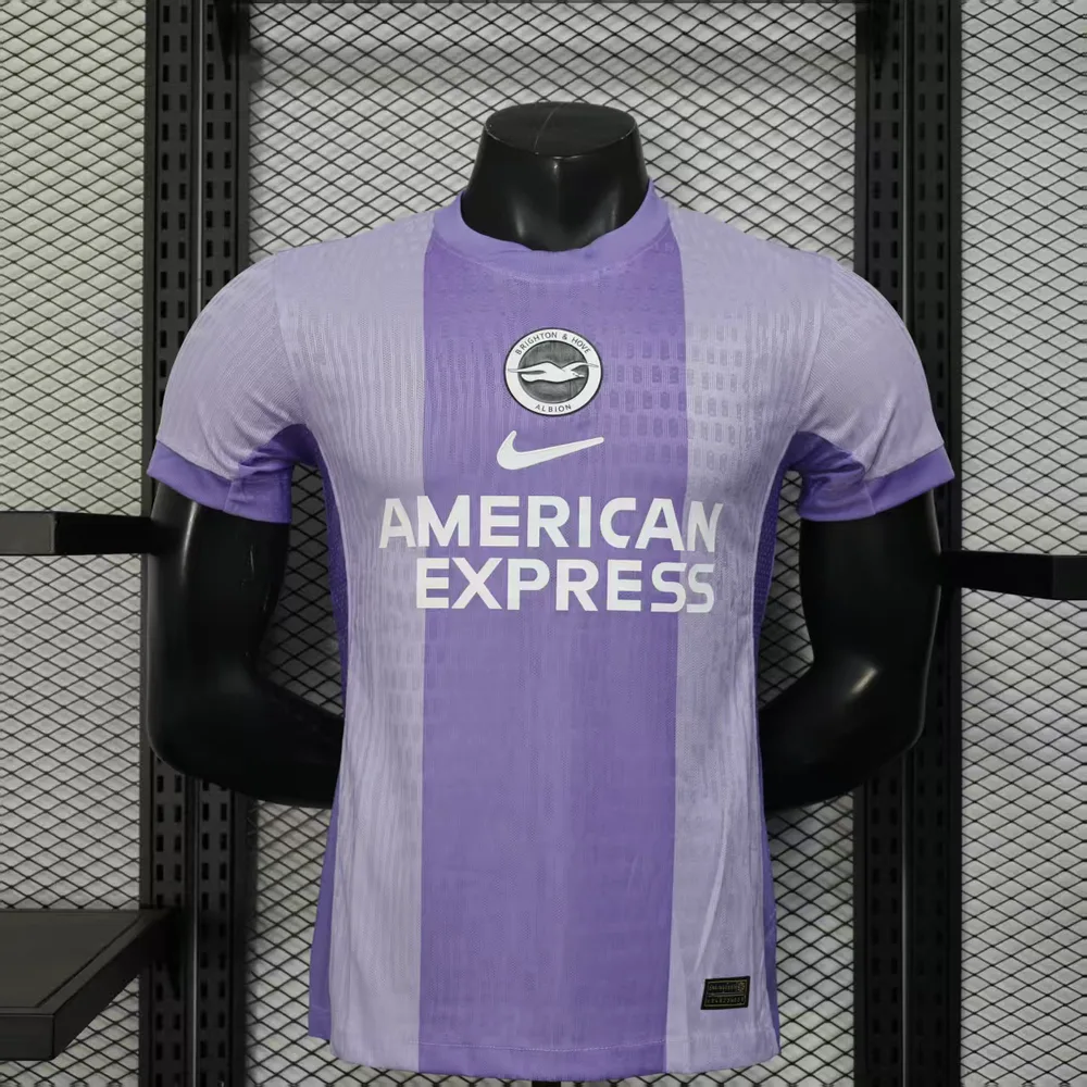 2025/2026 Spielerversion Brighton Auswärts Fußballtrikot  — main view