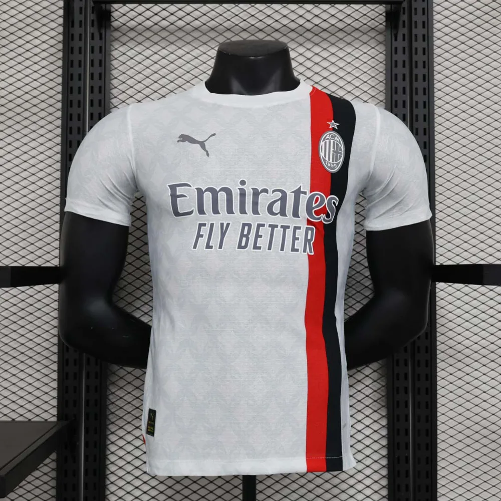 2023/2024 Spielerversion AC Milan Auswärts-Fußballtrikot  — main view