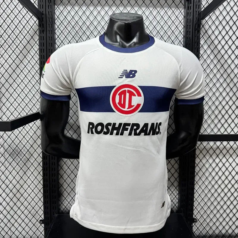 2026/2027 Versión Jugador Deportivo Toluca Visitante Camiseta de Fútbol   — main view