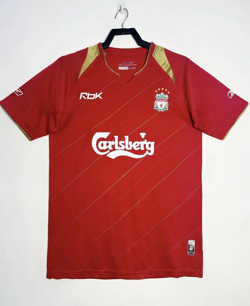 2005/2006 Retro Liverpool Home Football Jersey  — main view