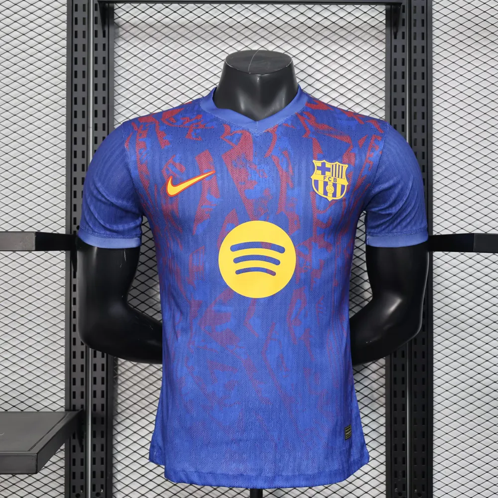 2025/2026 Maillot de football édition spéciale 09 version joueur Barcelona landaise — main view