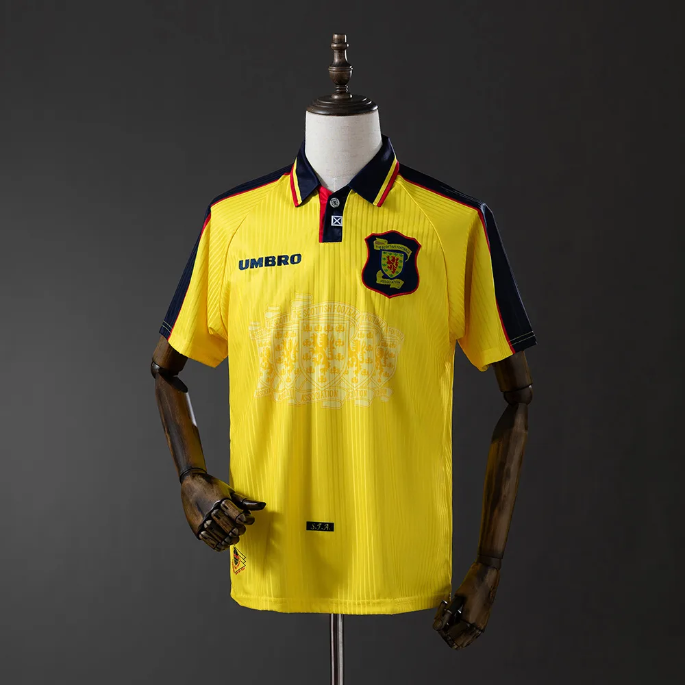 Camiseta Retro 1996/1998 Scotland National Team Away AAA calidad fan — main view
