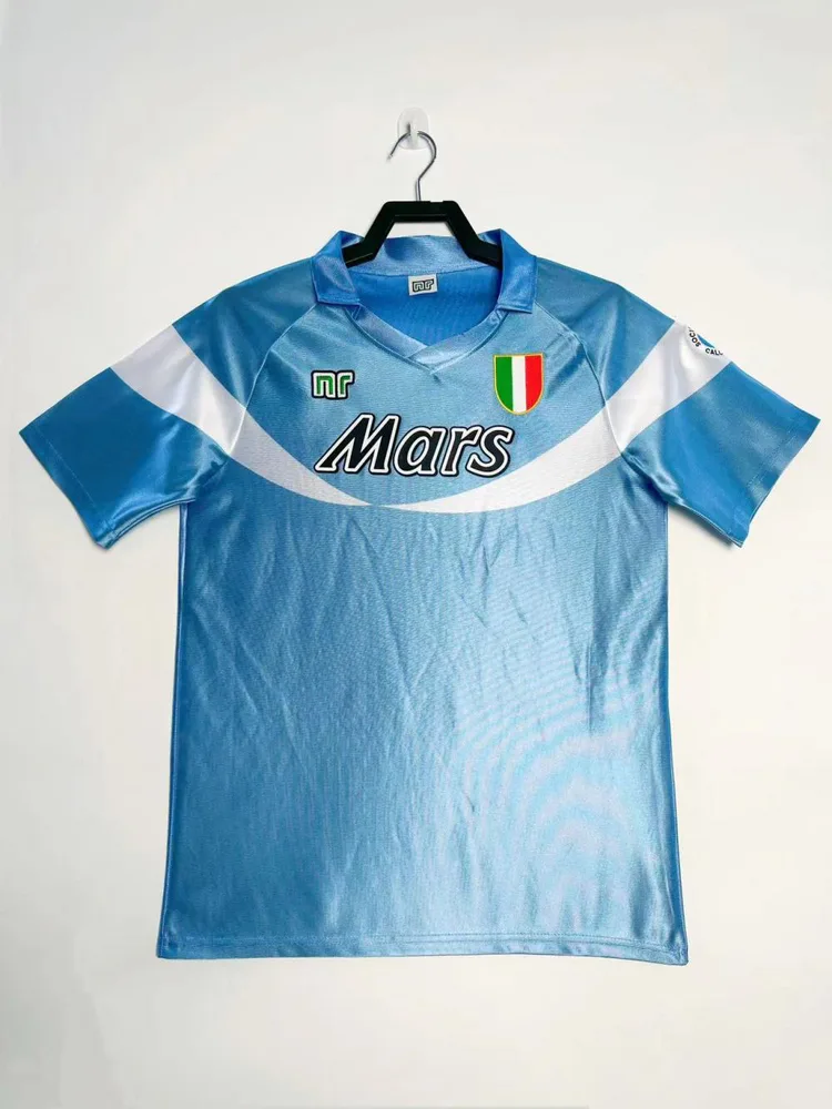 1990-1991 Retro Napoli Home Soccer Jersey  — main view