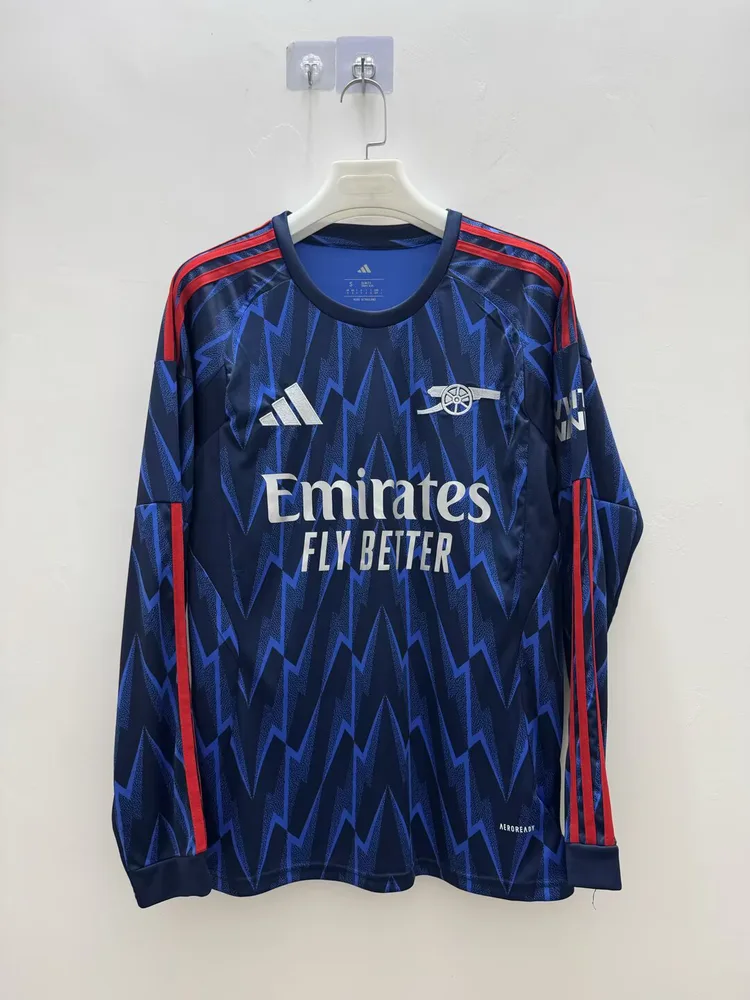 2025/2026 Langarm Arsenal Auswärts-Fußballtrikot  — main view