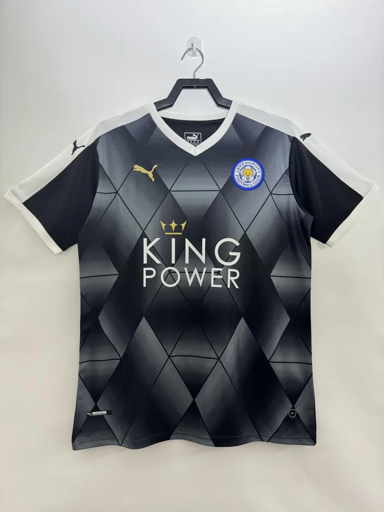Camiseta de Fútbol Retro Leicester City Visitante 2015-2016  — main view