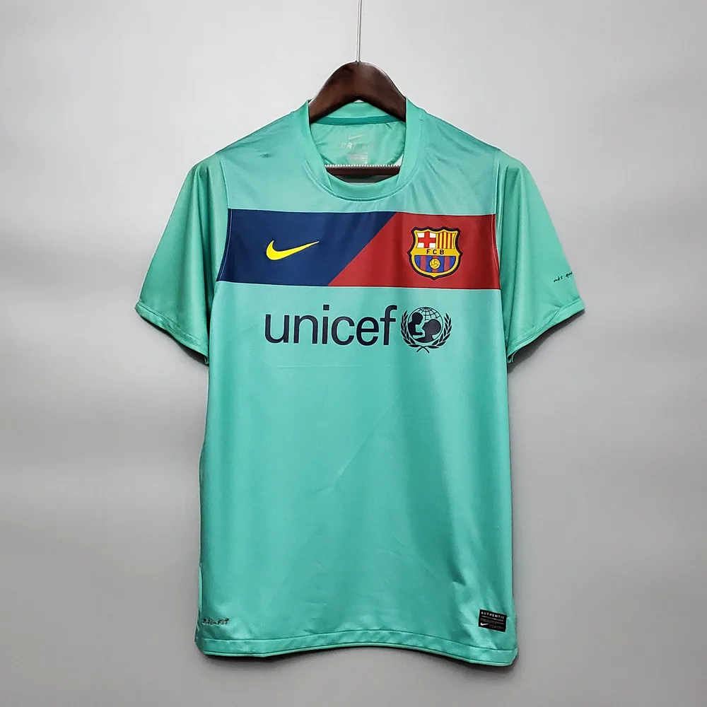 قميص كرة قدم برشلونة الضيف الرجعي لموسم 2010/2011 جودة تايلاندية — main view