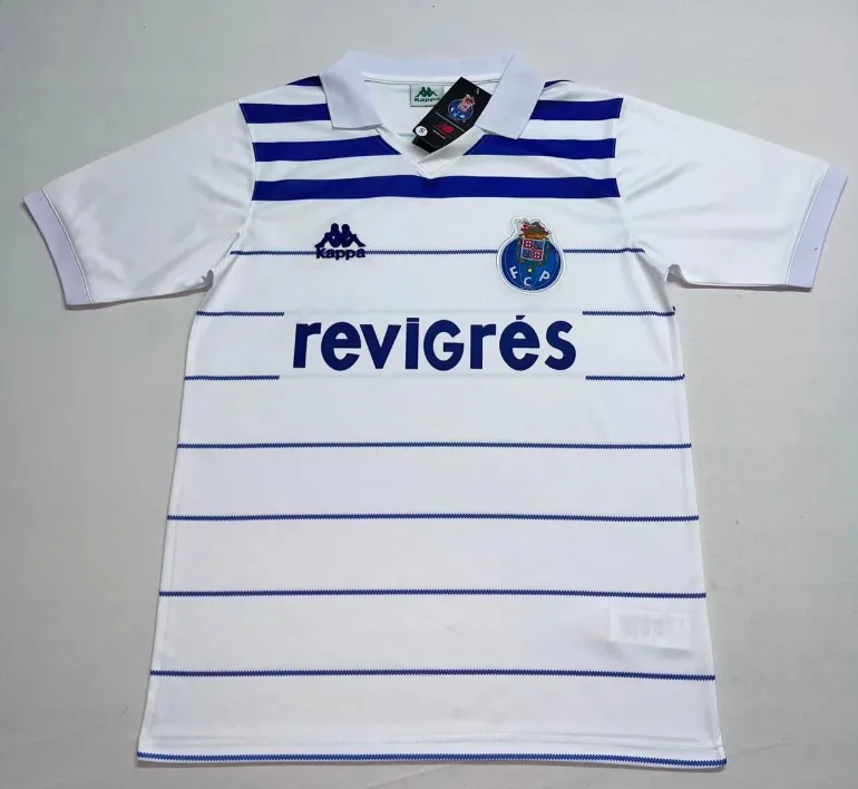 1985/1986 Retro Porto Auswärtstrikot   — main view