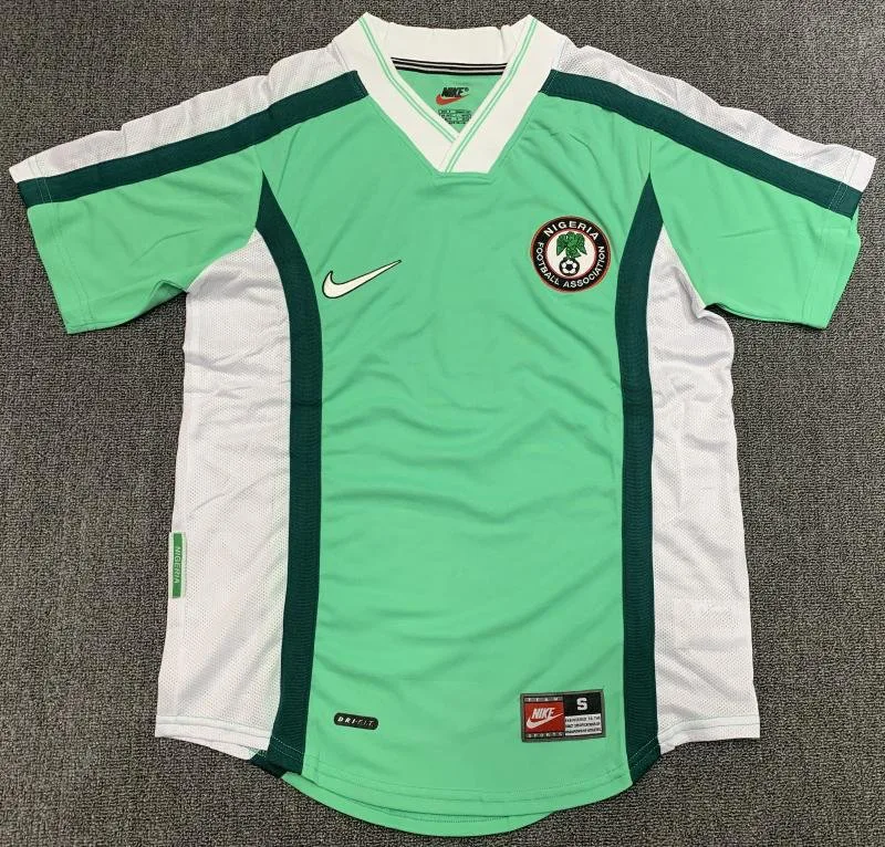 1998 Retro Nigeria National Team Home Football Shirt  — main view