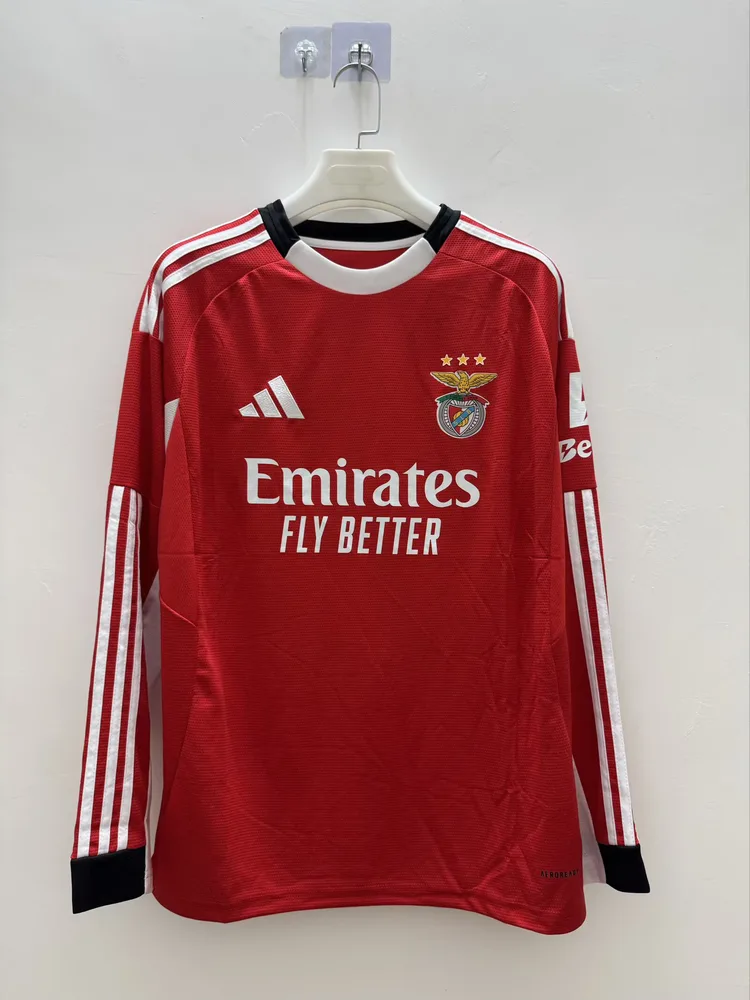 Camisa de Futebol Benfica Casa Manga Longa 2025/2026  — main view