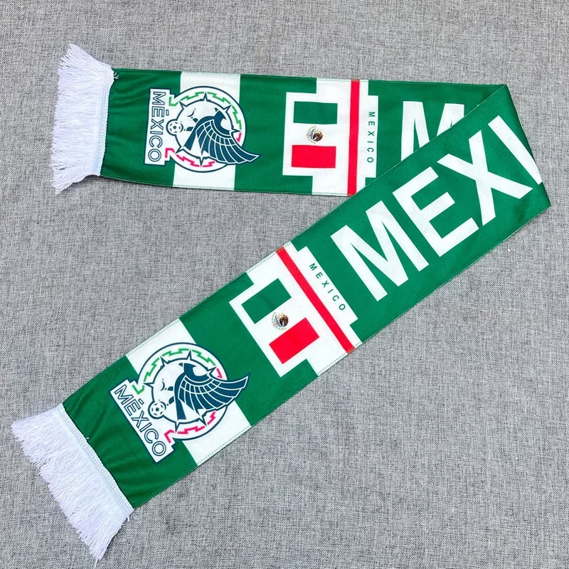 Écharpe Supporter Mexique Mondial 2026 Nouvel écusson — main view