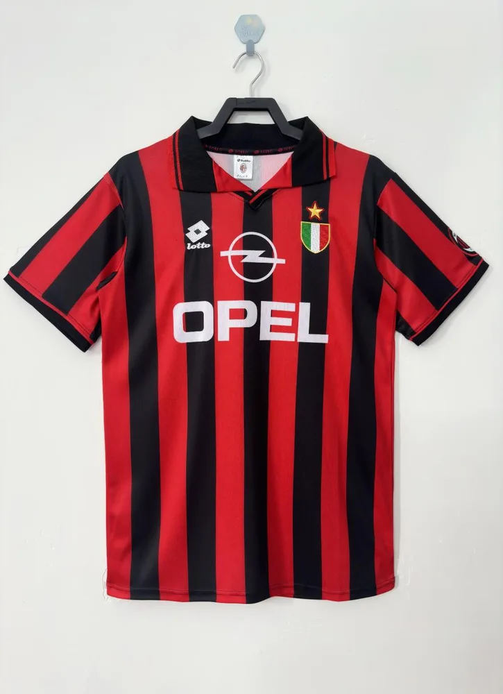1996/1997 Retro AC Milan Heim Fußballtrikot  — main view