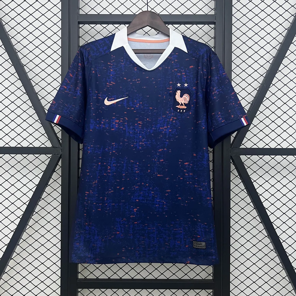 Camisa de Futebol Casa França 2025 AAA para Torcedores — main view