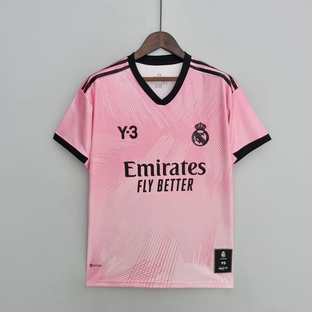 Camisa Rosa Edição Especial Y-3 do Real Madrid 2022 — main view