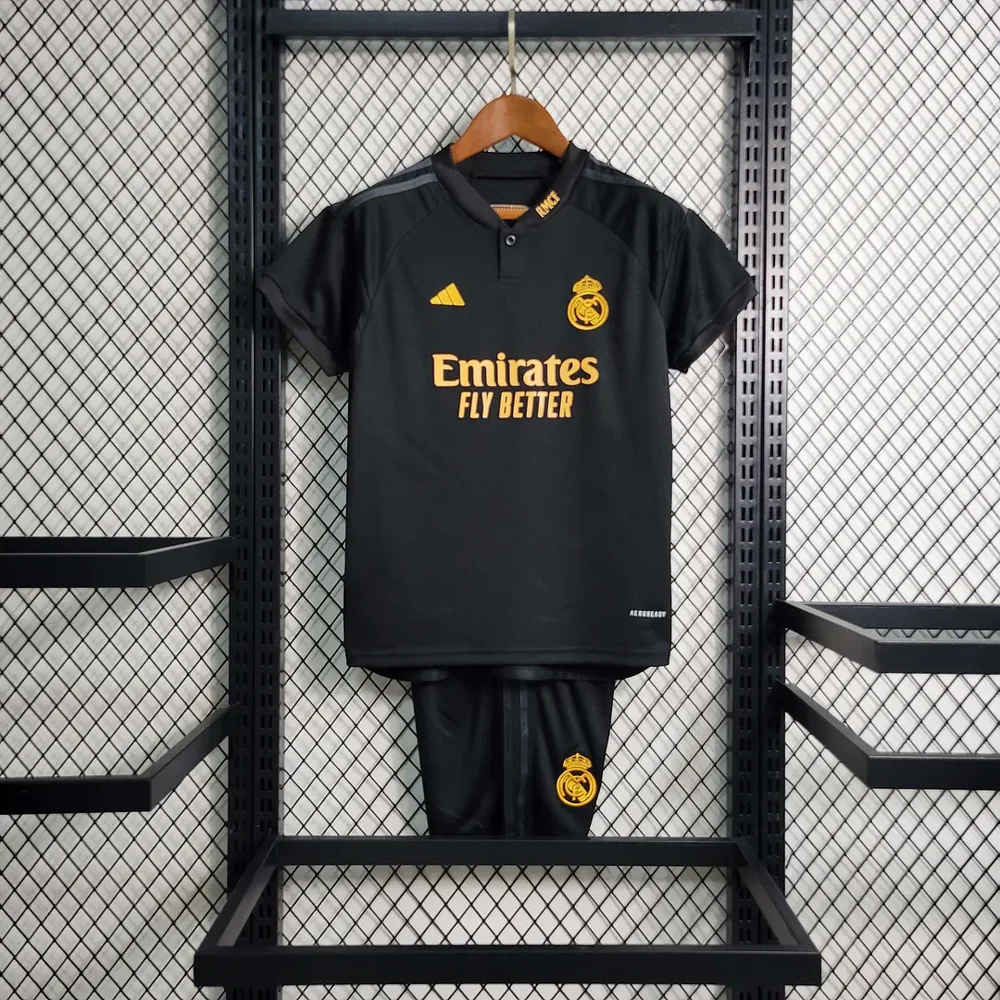 Camiseta de Fútbol Tercera Visitante Real Madrid 2023/2024 Talla Infantil — main view