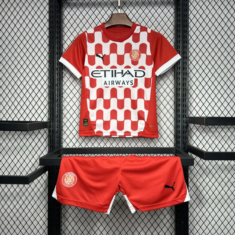 2024/2025 Girona Home Football Shirt  Kids Size — main view