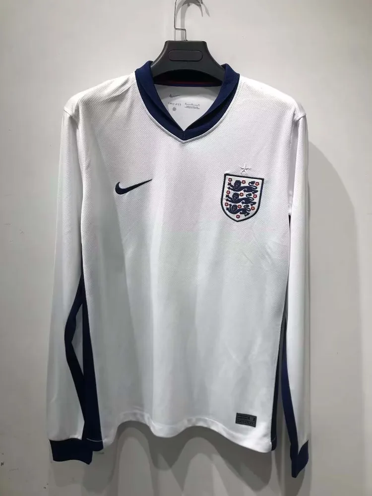2024 Langarm England Heimtrikot AAA Fan-Qualität — main view