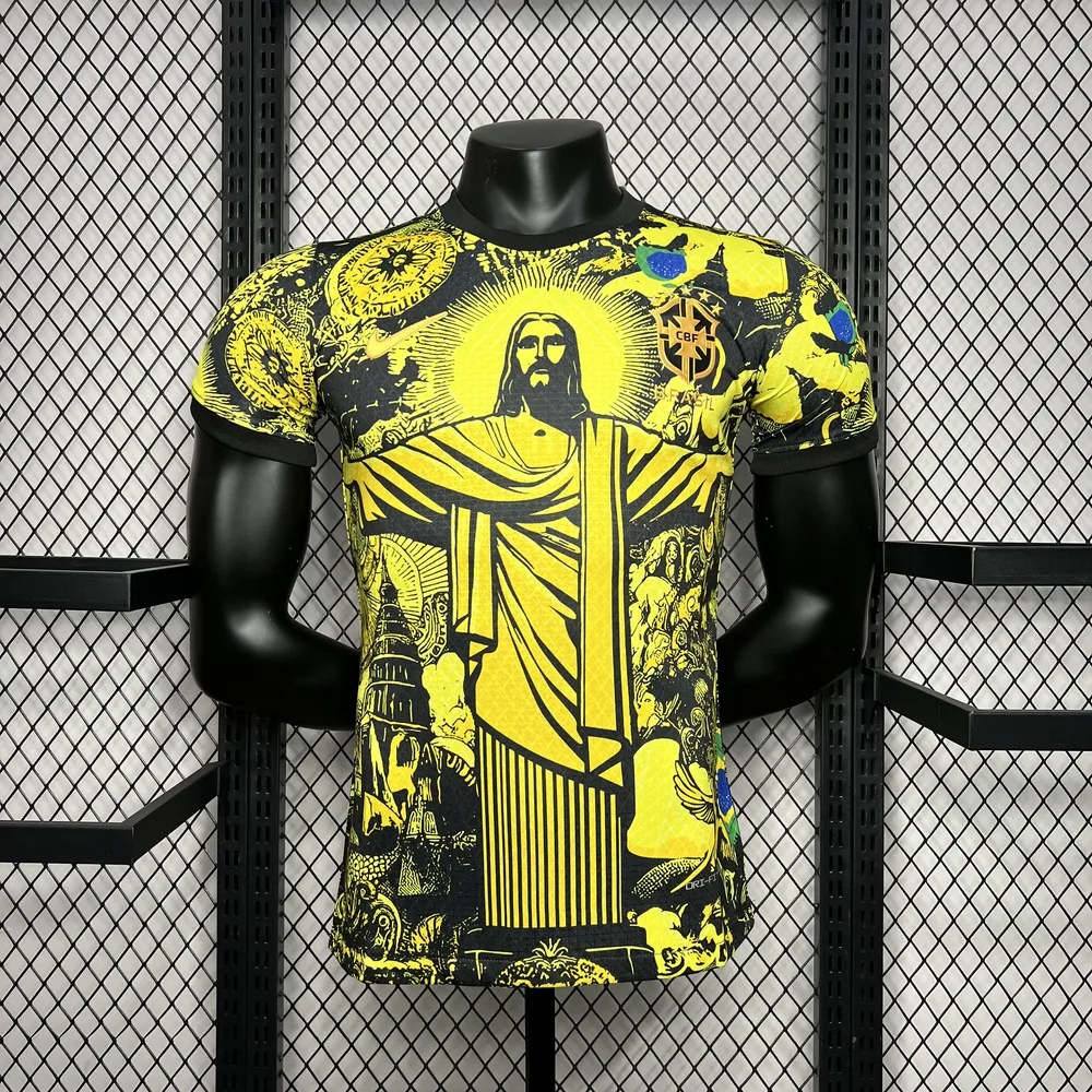 2024-2025 Version Joueur Brésil Édition Spéciale Maillot — main view
