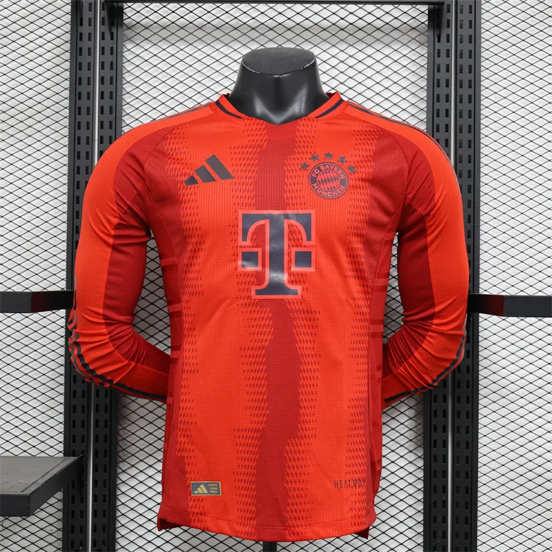 Camiseta de Fútbol Local Versión Jugador Manga Larga Bayern Munich 2024/2025  — main view