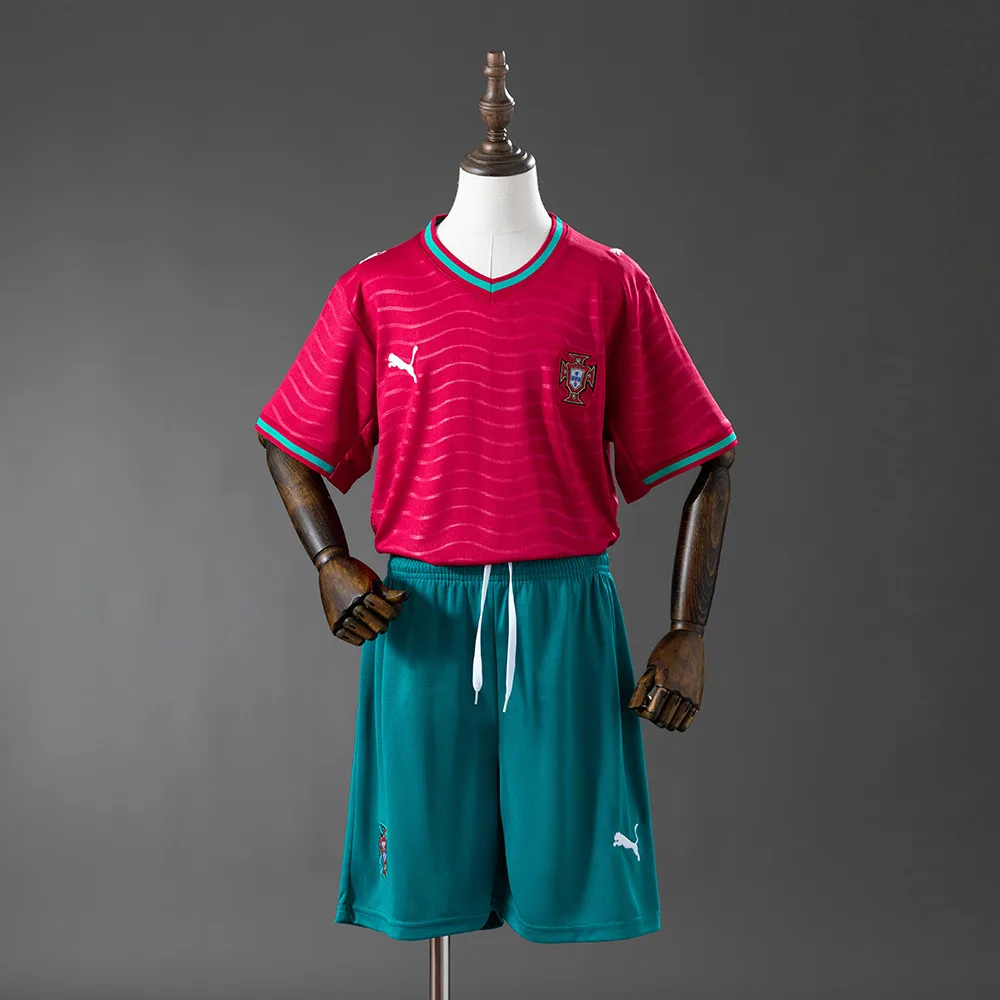 Camisa de Futebol Casa de Portugal 2026 AAA qualidade fã Tamanho Infantil — main view