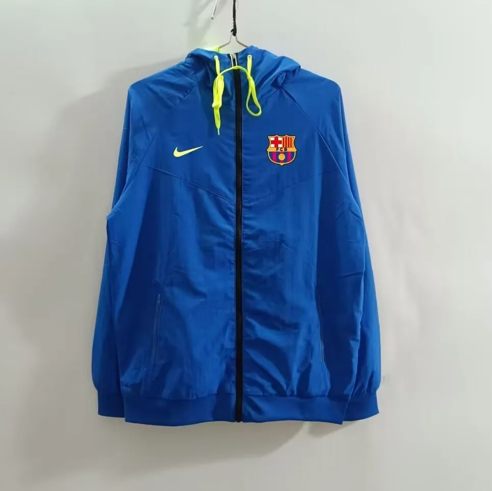 2025/2026 Barcelona Windbreaker Jersey  04 — main view