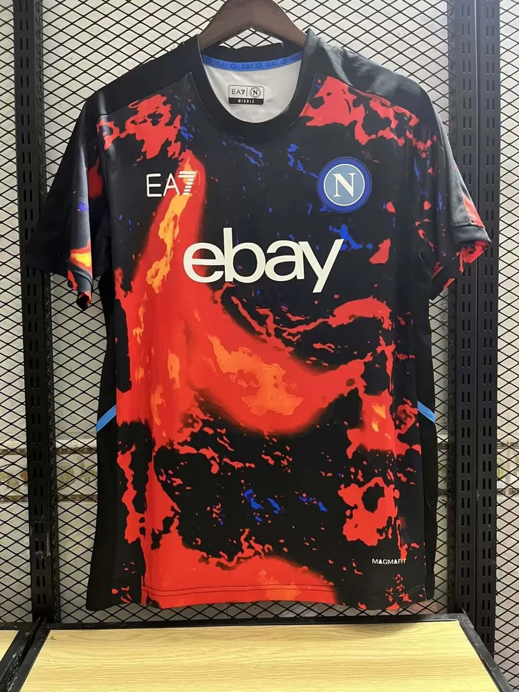 2023/2024 Napoli Édition Spéciale Flamme Maillot de Football  — main view