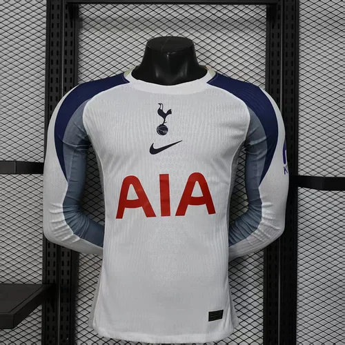 2025/2026 Long Sleeve Player Version Tottenham Home Advertising Football Shirt  — main view