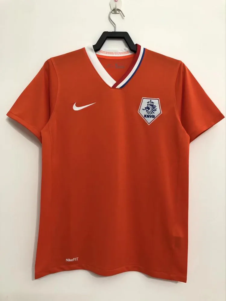 2008 Retro Niederlande Heim Fußballtrikot AAA fan-gradät — main view