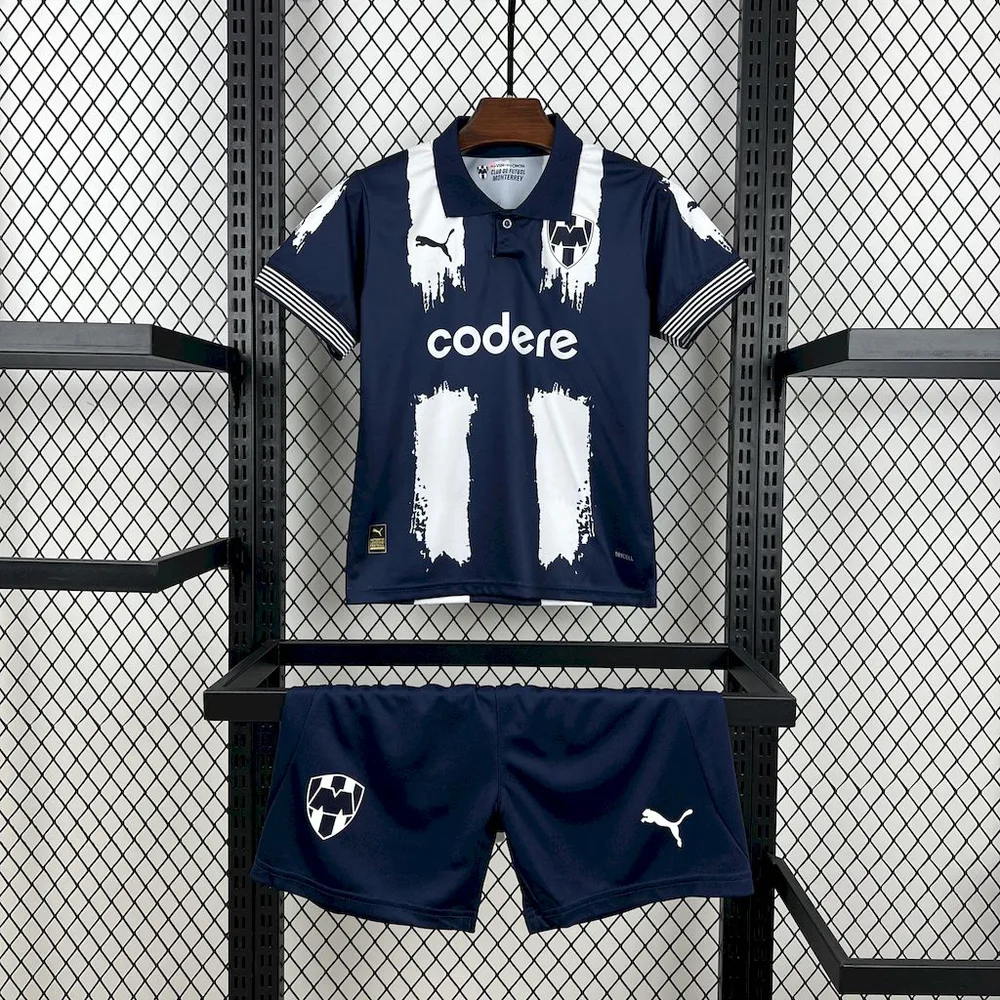 2025/2026 C.F.Monterrey 80th Anniversary Edition Football Jersey  Kids Size — main view