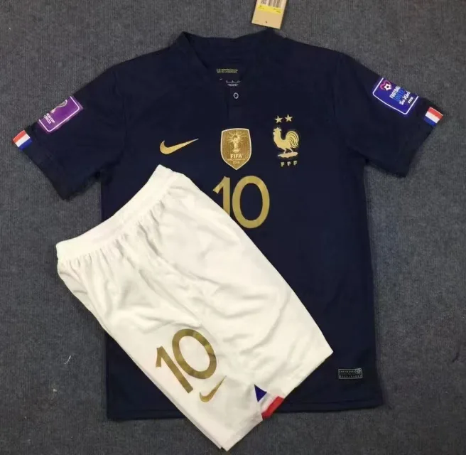 2022 France Home Kit (Player Version) Adult  — main view