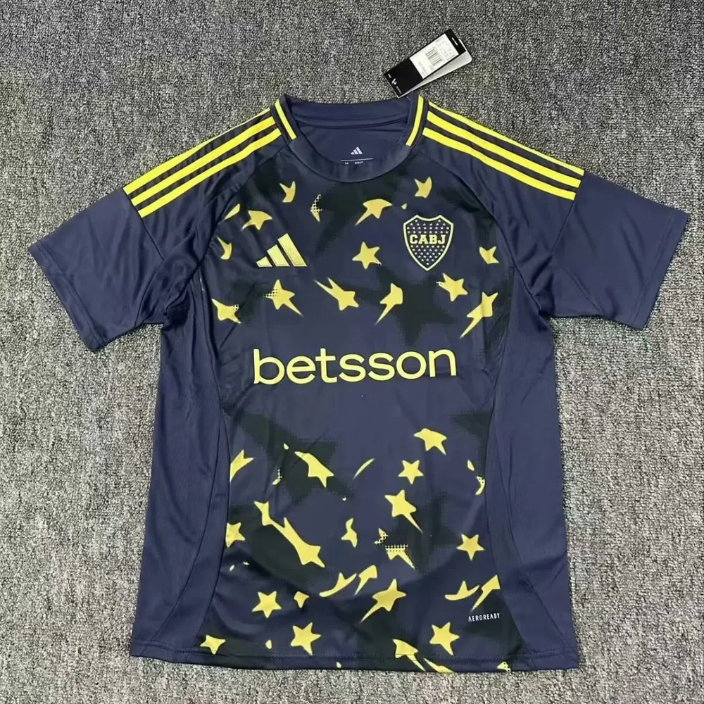2025/2026 Maillot de football troisième extérieur Boca Juniors landaise — main view