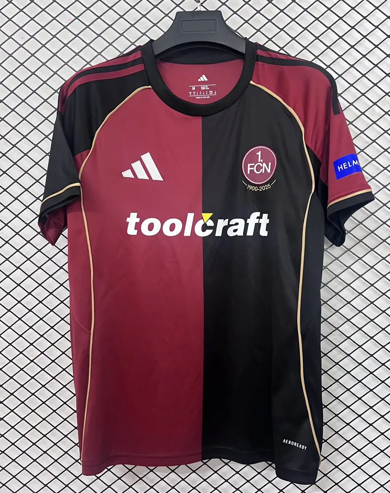 2025-2026 FC Nürnberg Domicile Football Jersey  — main view
