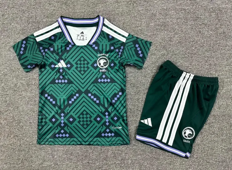 2026 Saudi-Arabien Heim-Fußballtrikot  Kindergröße — main view