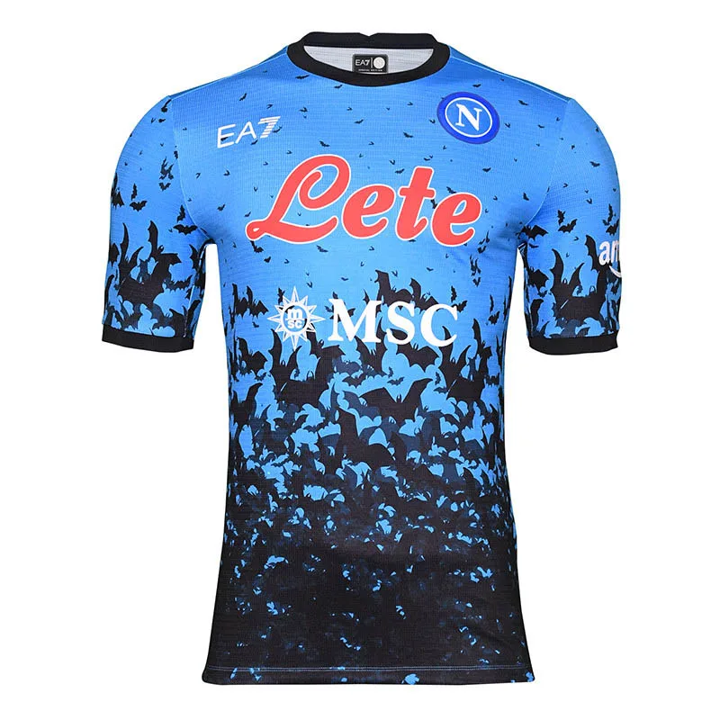 2022/2023 Napoli Édition Spéciale Halloween Bleu Maillot de Football  — main view