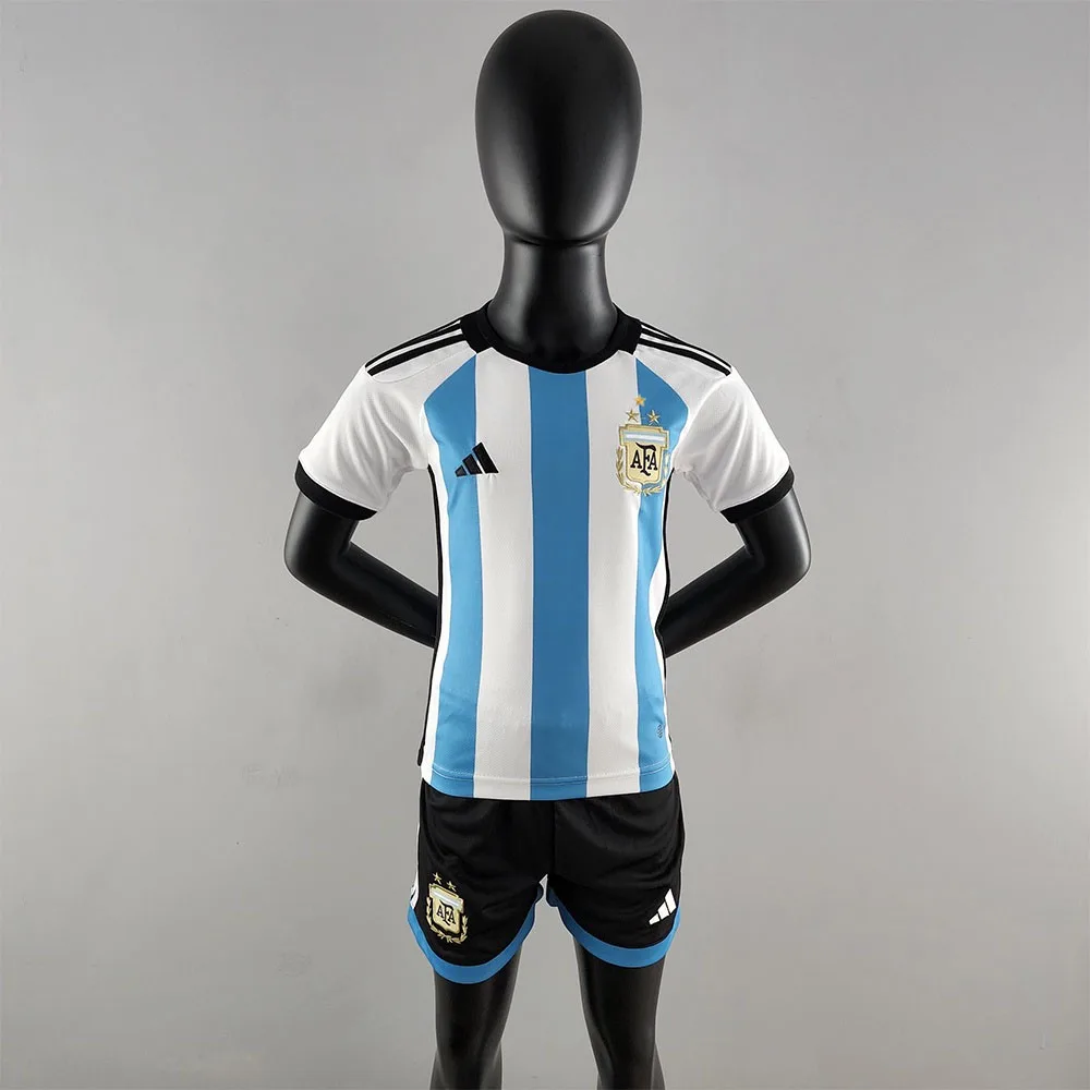 2022 FIFA Weltmeisterschaft Argentinien Nationalmannschaft Heim-Trikot Kindergröße — main view