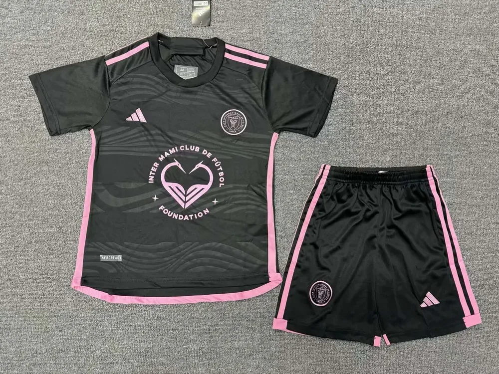 2024/2025 Inter Miami Pre-Match Away Soccer Jersey  Kids Size — main view
