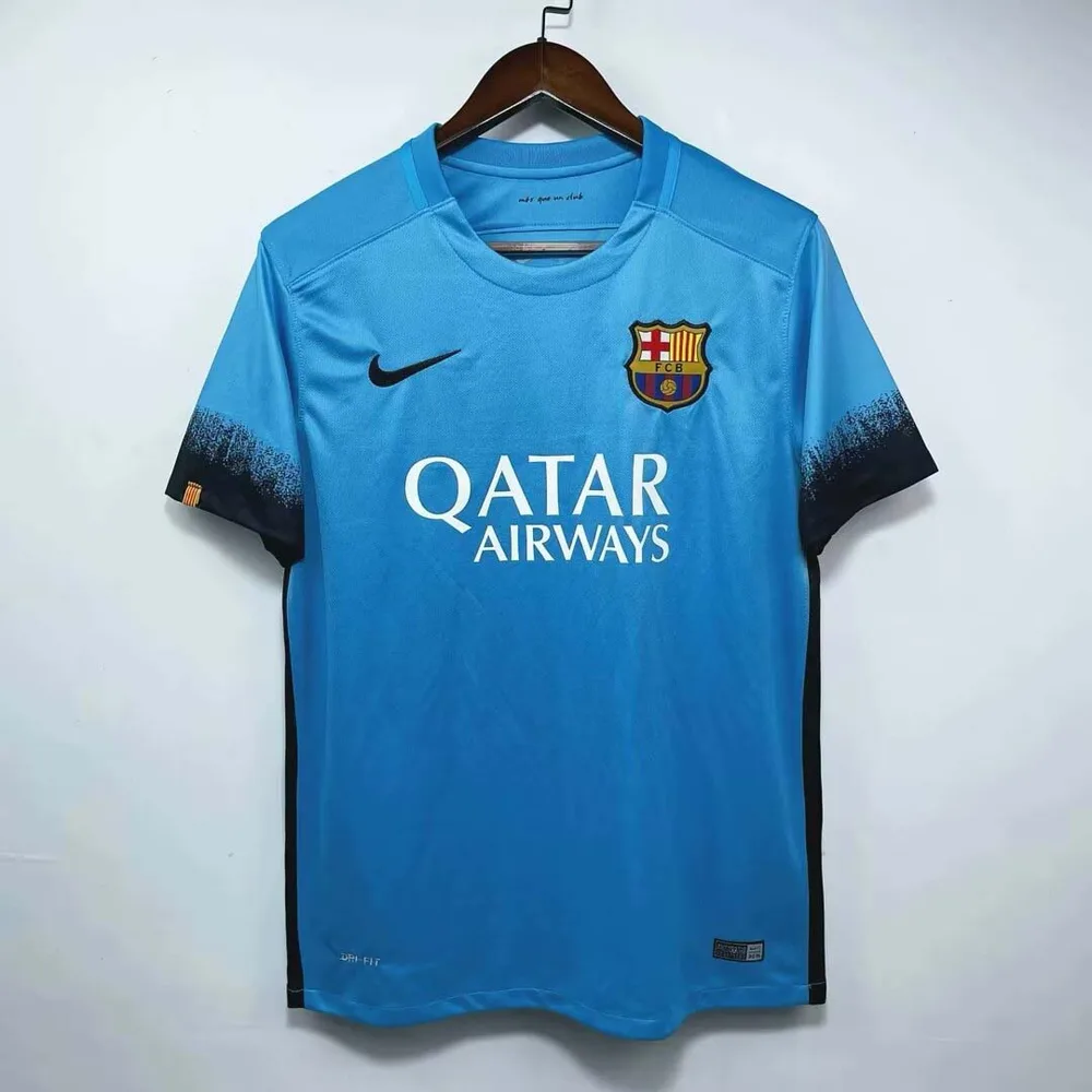 2015/2016 Retro Barcelona Third Away Camisa de Futebol  — main view