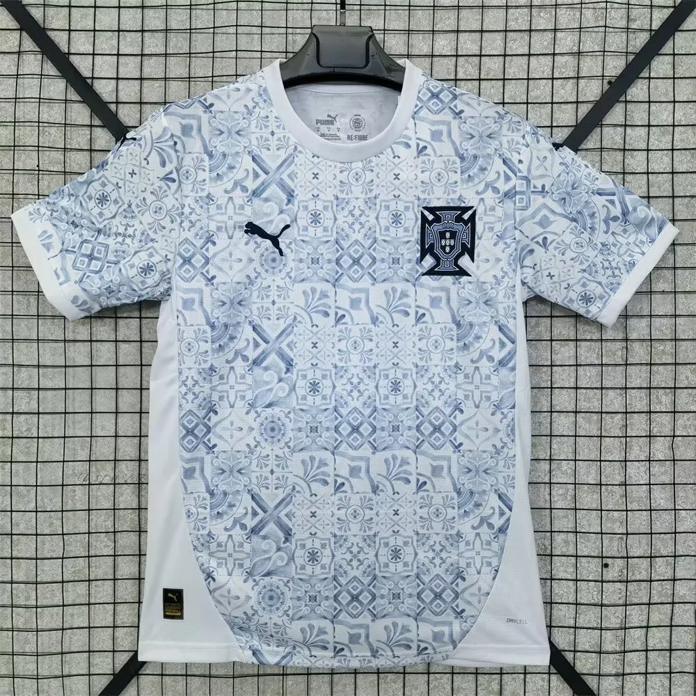 2025 Portugal Special Edition Blue And White Football Shirt   — main view