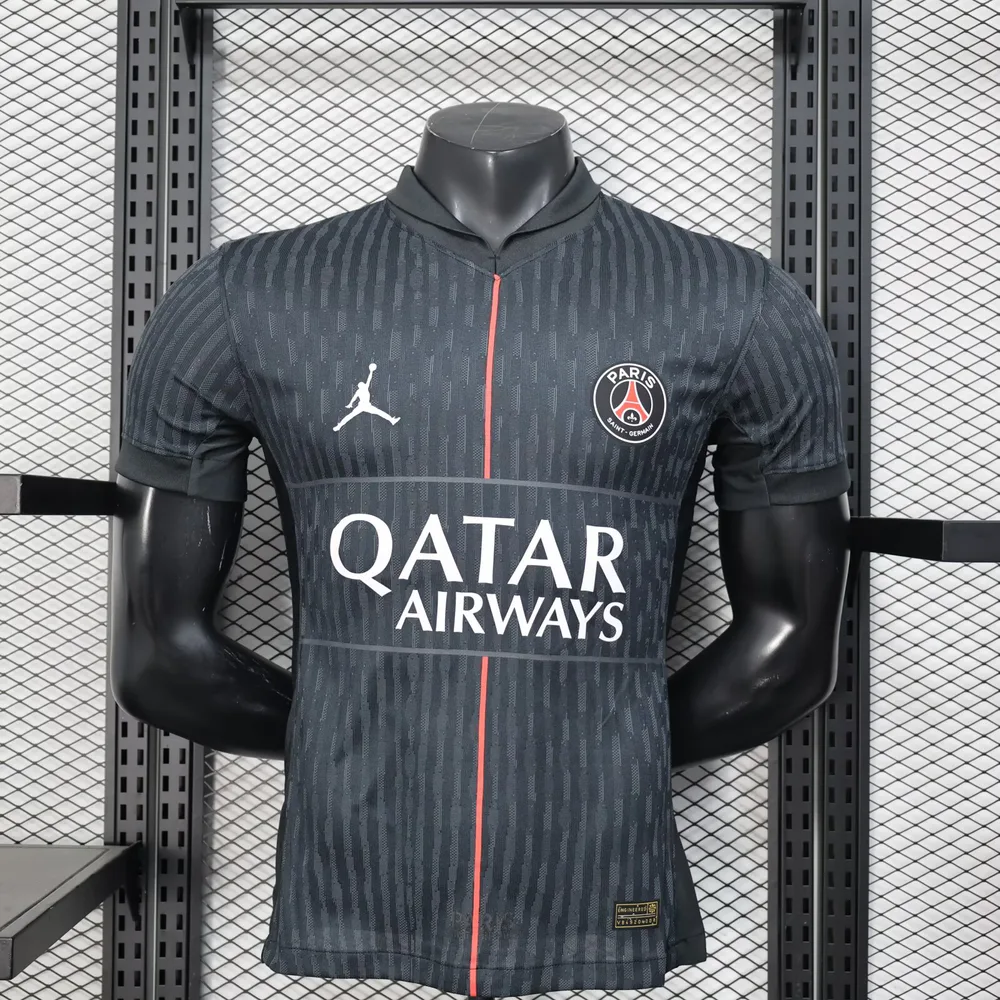 2025/2026 Version Joueur Psg Paris Saint-Germain Quatrième Extérieur Maillot   — main view