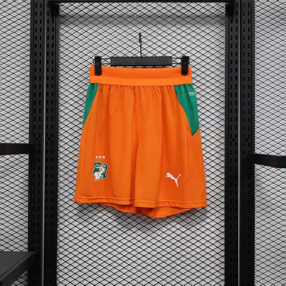 نسخة اللاعب 2026 شورت كرة القدم لساحل العاج درجة المشجع AAA — main view